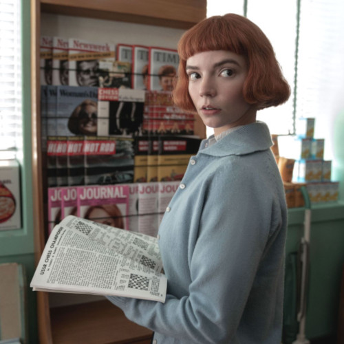 Beth Harmon, interpretada por Anya Taylor-Joy